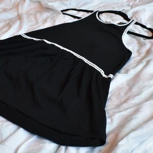 Express Black Halter Top